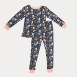 Long Sleeve Pajama Set - Pomegranate