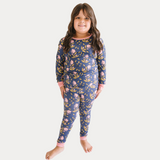 Long Sleeve Pajama Set - Pomegranate