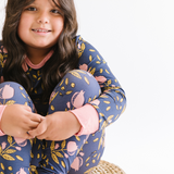 Long Sleeve Pajama Set - Pomegranate