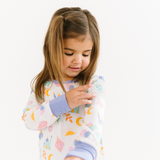 Long Sleeve Pajama Set - Masjid Nights (Pink)