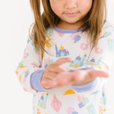 Long Sleeve Pajama Set - Masjid Nights (Pink)