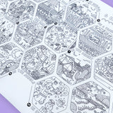 The Giant Ramadan Coloring Poster and Sticker Book