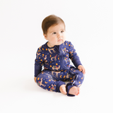Long Sleeve Zippy - Camel and Moon