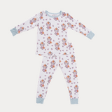 Long Sleeve Pajama Set - Floral Sandala