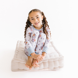 Long Sleeve Pajama Set - Floral Sandala