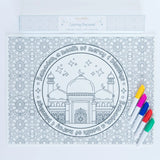 Ramadan Coloring Placemat