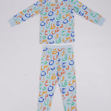 Long Sleeve Pajama Set - Arabic Boys