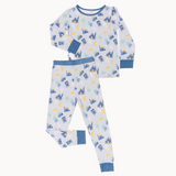 Long Sleeve Pajama Set - Masjid Nights (Blue)