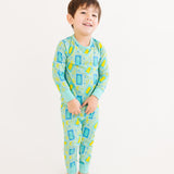 Long Sleeve Pajama Set- Suhoor Snooze Boys