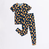 Short Sleeve Two-Piece Set - Samosa