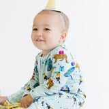 Long Sleeve Zippy - Wild Party Animals