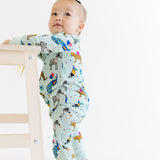 Long Sleeve Zippy - Wild Party Animals