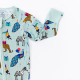 Long Sleeve Zippy - Wild Party Animals