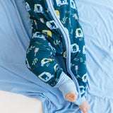 Long Sleeve Zippy - Auto Rikshaw in Blue