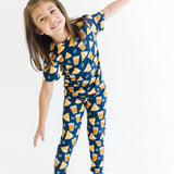 Short Sleeve Two-Piece Set - Samosa