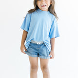 Kid's Shirt - Auto Rikshaw in Blue