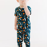Short Sleeve Pajama Set - Cricket