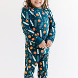 Long Sleeve Pajama Set - Cricket