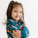 Long Sleeve Pajama Set - Cricket