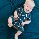 Short Sleeve Zippy - Cricket