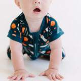 Short Sleeve Zippy - Cricket