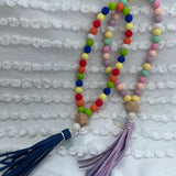 Multi-Color Soft Touch Dhikr Bead