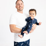 Men's Pajama Pants - Lantern Dreams - Navy