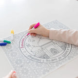 Ramadan Coloring Placemat