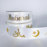 Eid Mubarak Satin Ribbon