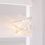 Geometric Star String Lights