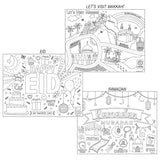 Giant Coloring Posters (3 per pack)