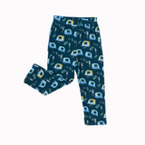 Loose Fit Pajama - Auto Rikshaw in Blue