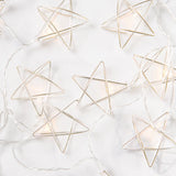 Geometric Star String Lights