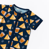 Short Sleeve Zippy - Samosa