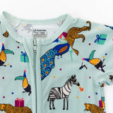 Short Sleeve Zippy - Wild Party Animals